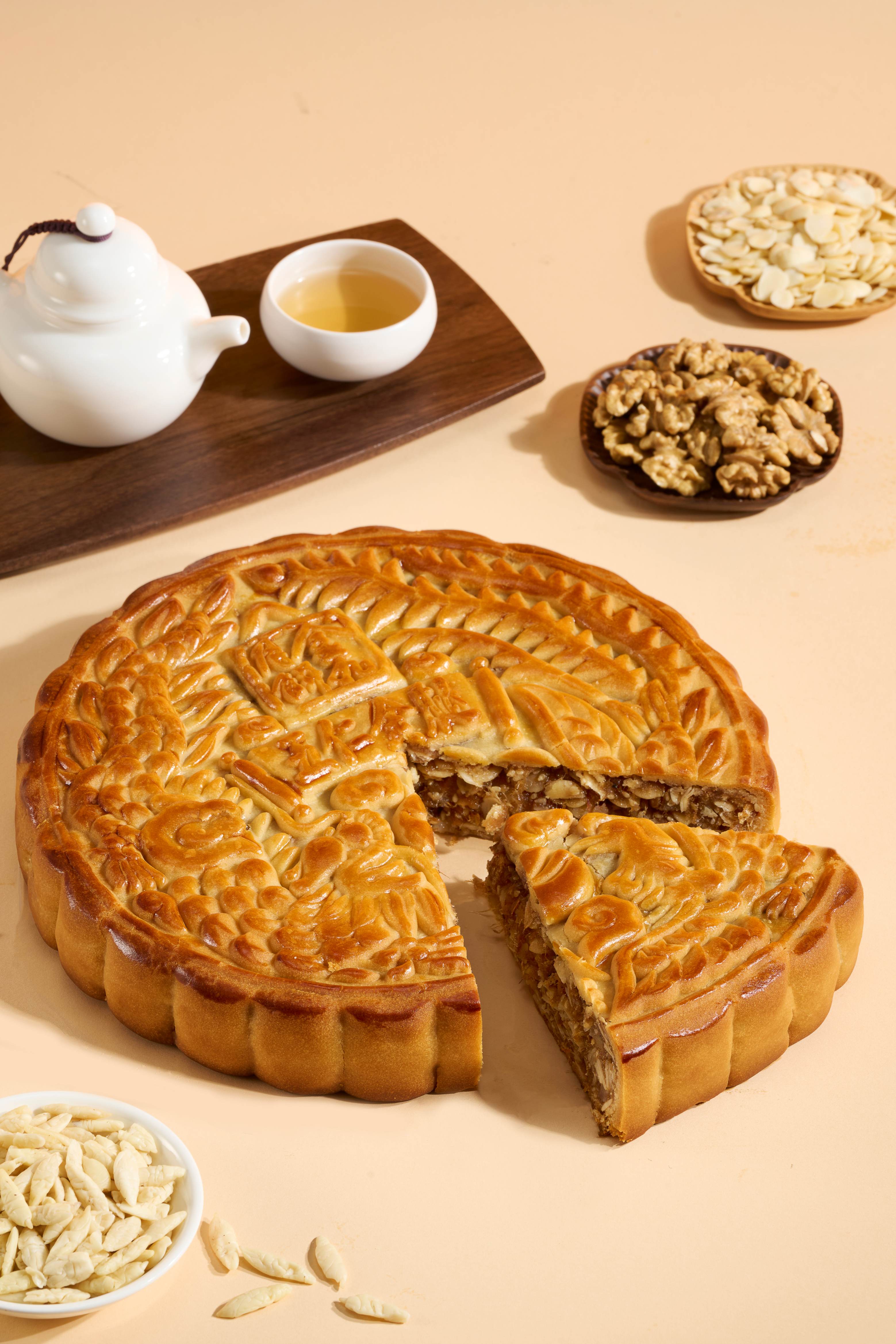 五仁金腿大月饼2000g 